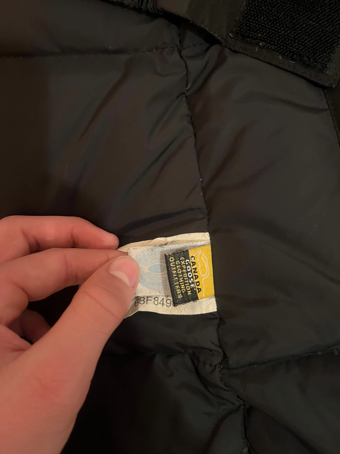 Svart Canada Goose Expedition dunjacka - 6