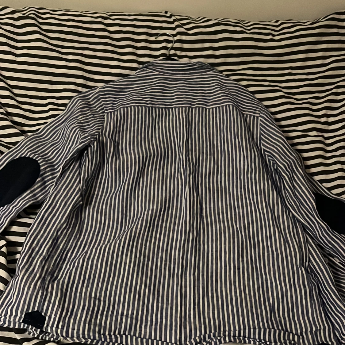 Randig blå skjorta från Massimo Dutti - 2