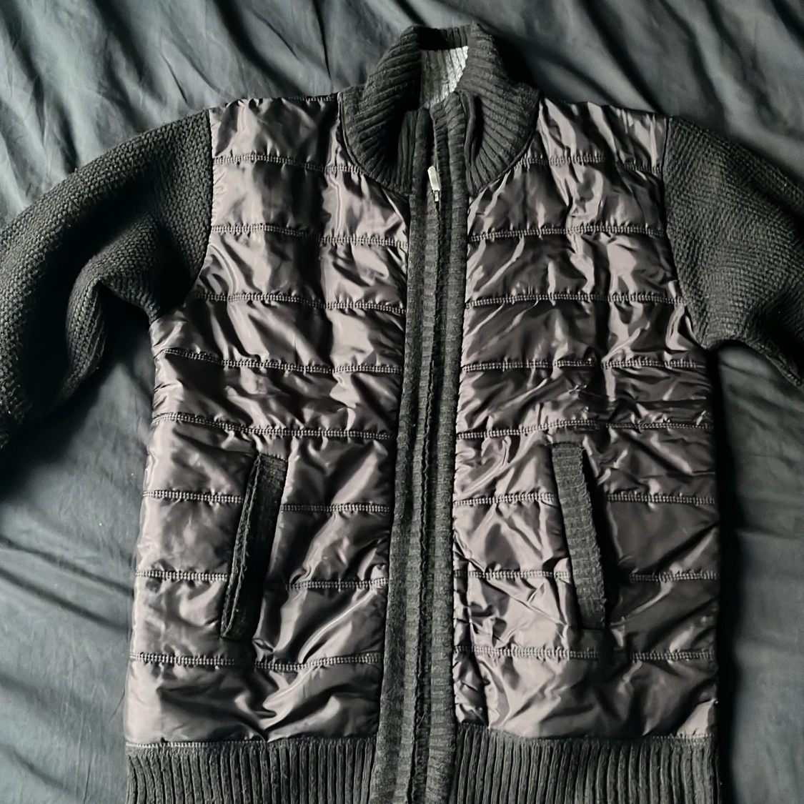 Svart cardigan jacka 