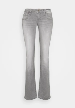 Grå valerie jeans från Ltb - Snygga grå bootcut jeans med låg midja. Modellen valerie från LTB. I bra skick, säljer endast då de blivit för korta.
