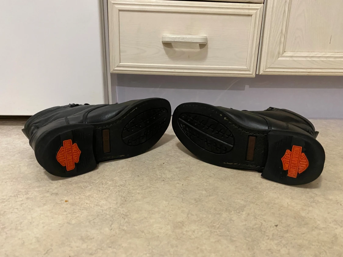 Svarta Harley-Davidson boots - 3