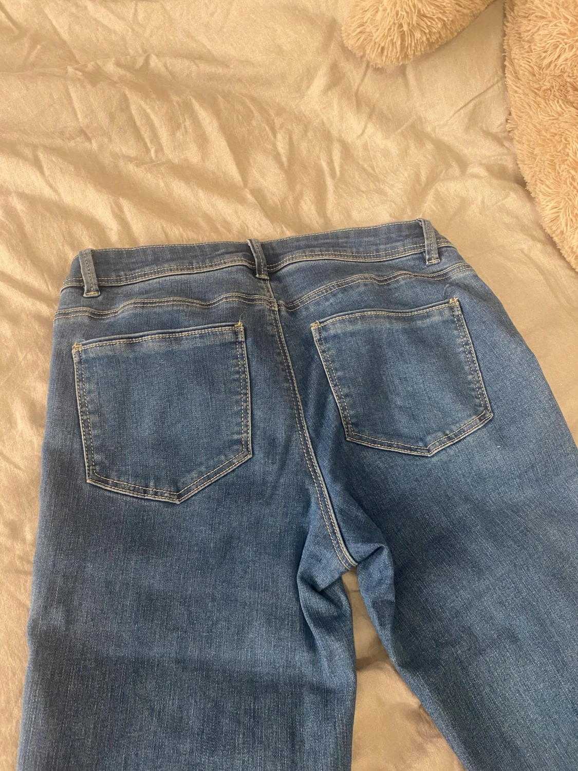 Blå bootcut jeans från ONLY - 2