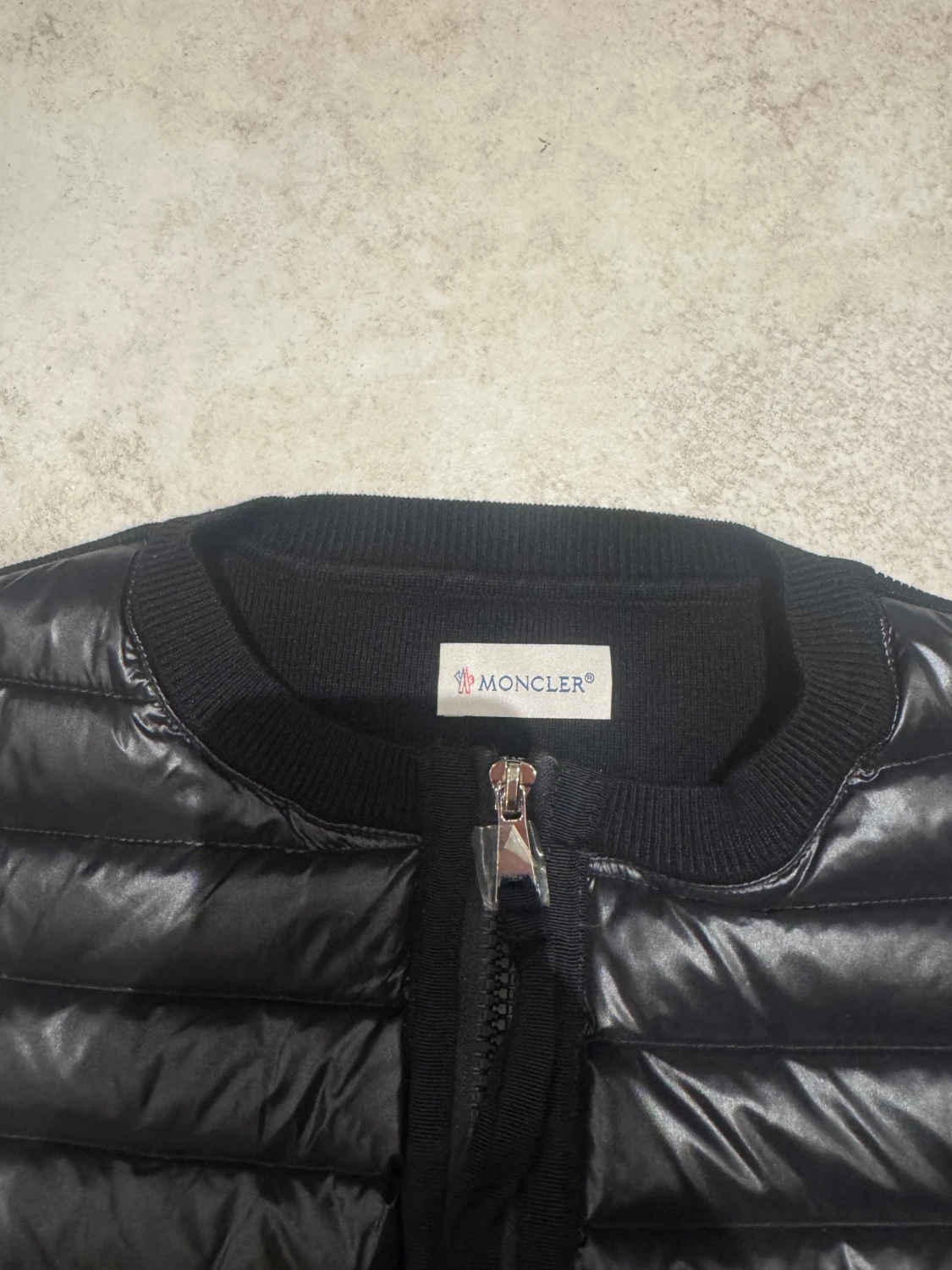 Svart Moncler cardigan  - 1