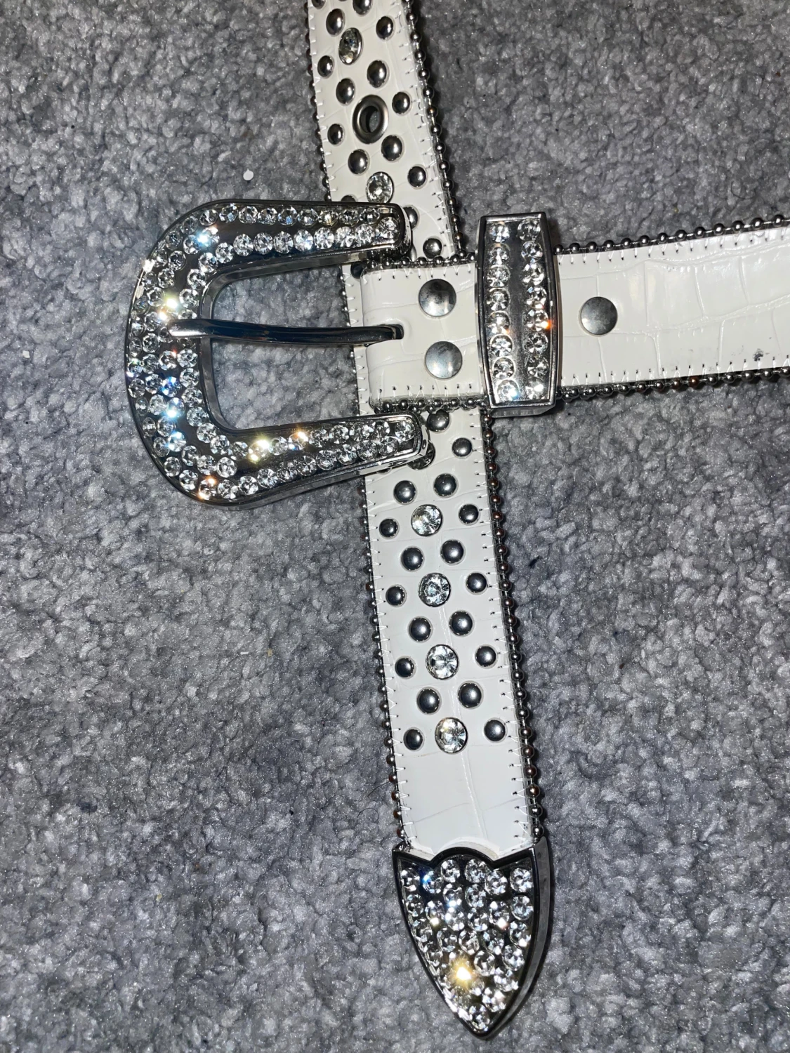 Rhinestone belt - 1