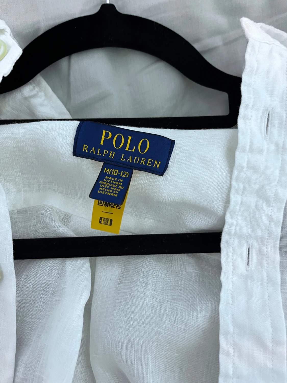 Vit linneskjorta från Polo Ralph Lauren - 2