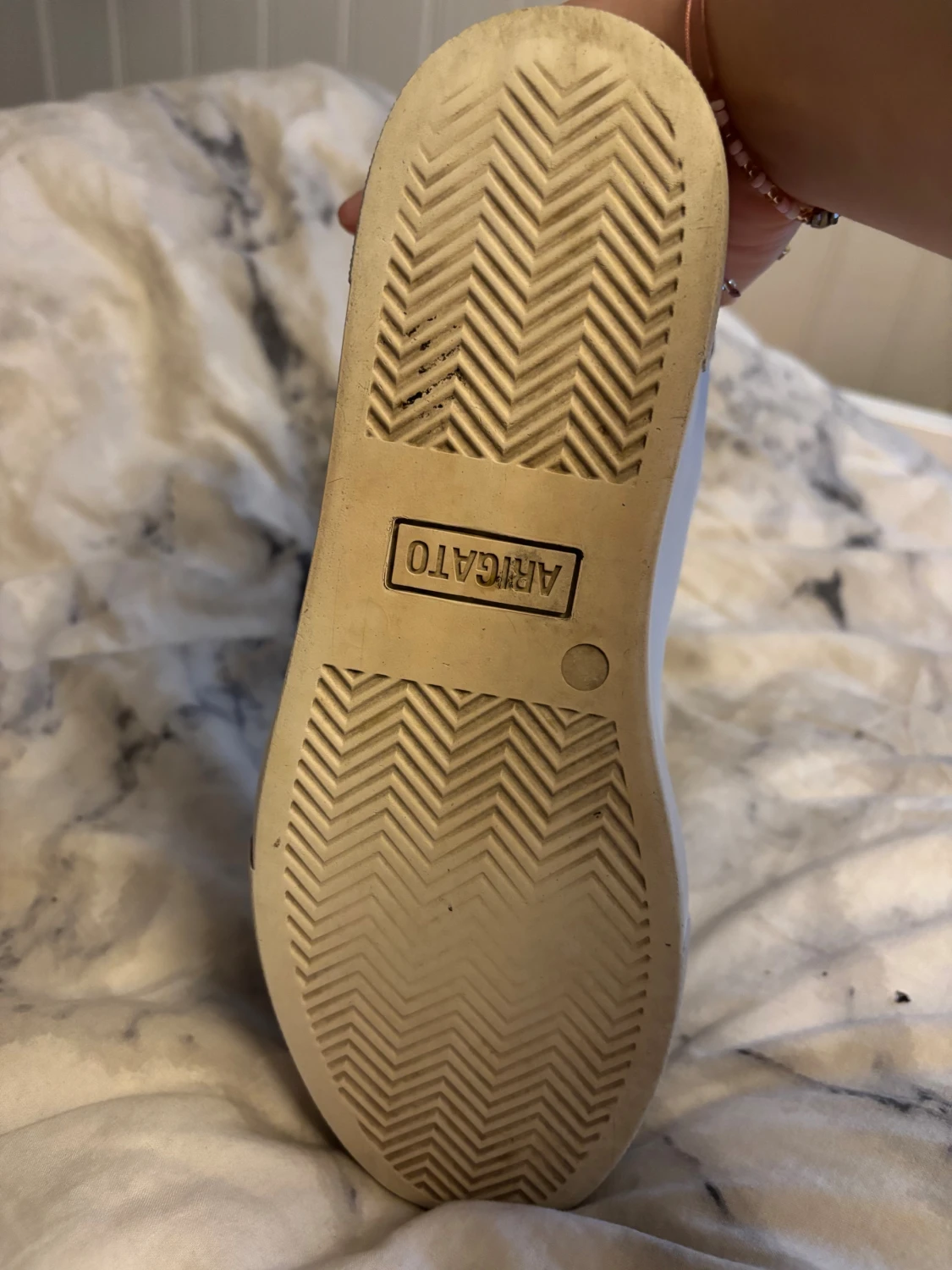 Vita arigato skor  - 4