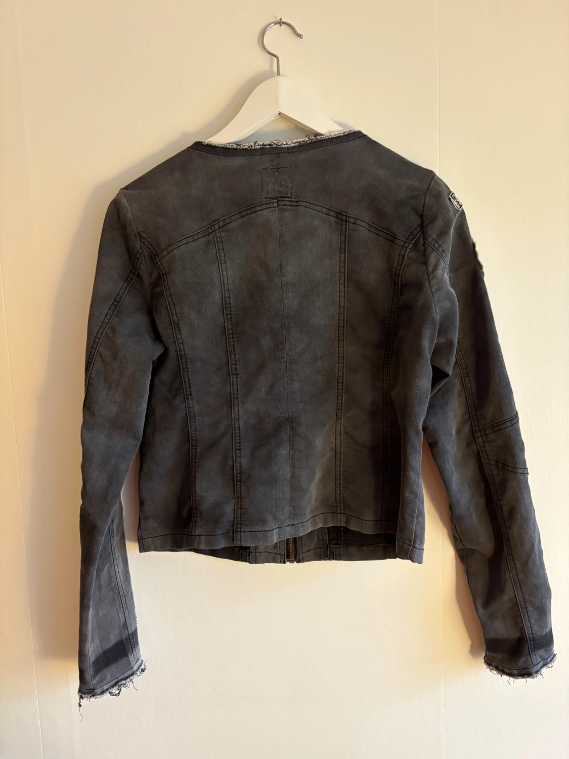 Svart jeansjacka från Cream - 4