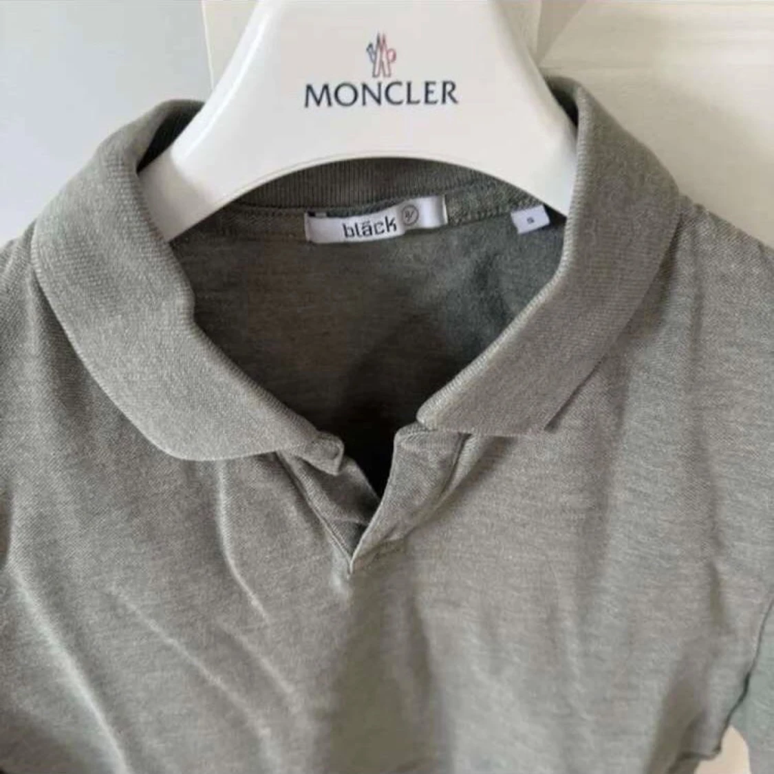 Grön pikétröja från Black, stl S - 2