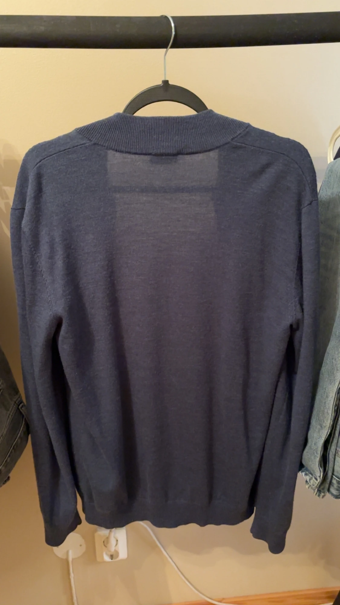 Marinblå kofta från John Henric - 3