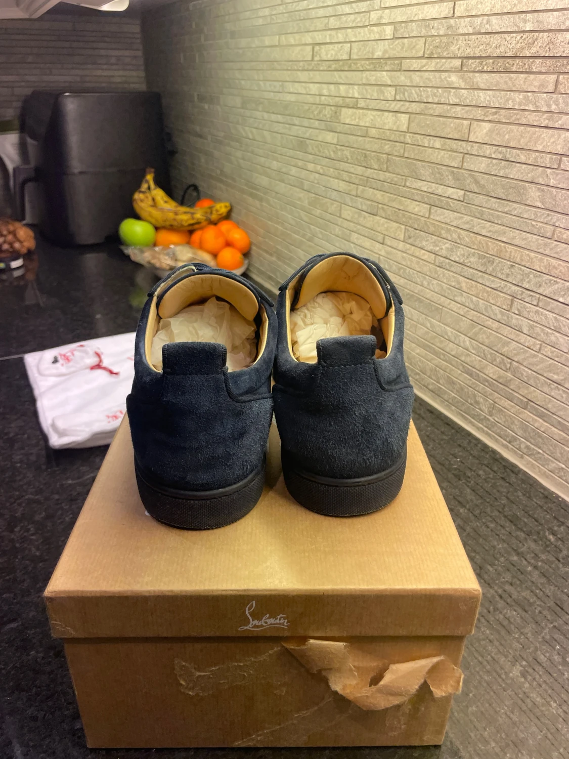 Äkta Mörkblå Christian Louboutin sneakers - 2