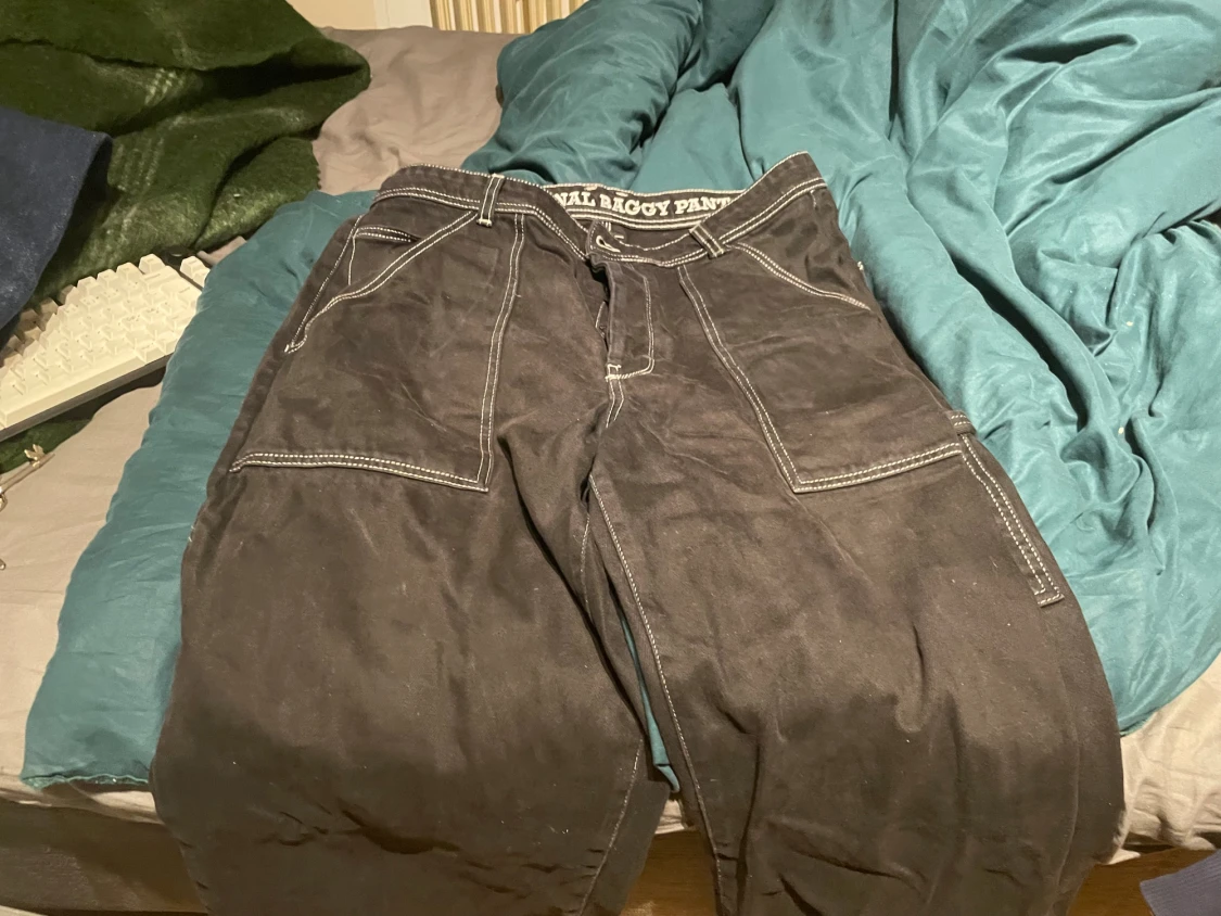 Svarta baggy jeans från Homeboy