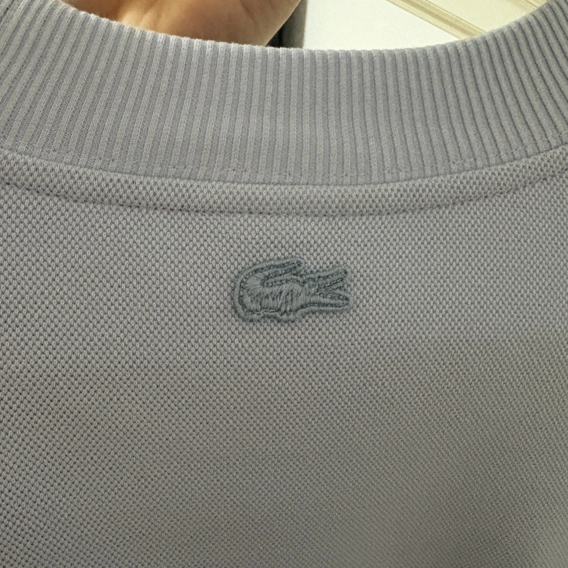 Ljusblå oversized sweatshirt från Lacoste - 3