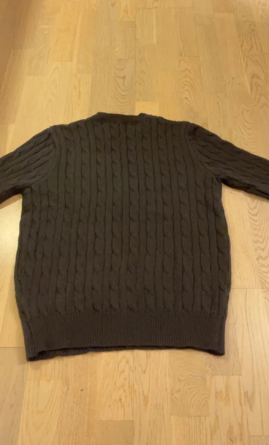 Svart kabelstickad tröja Polo Ralph Lauren - 2