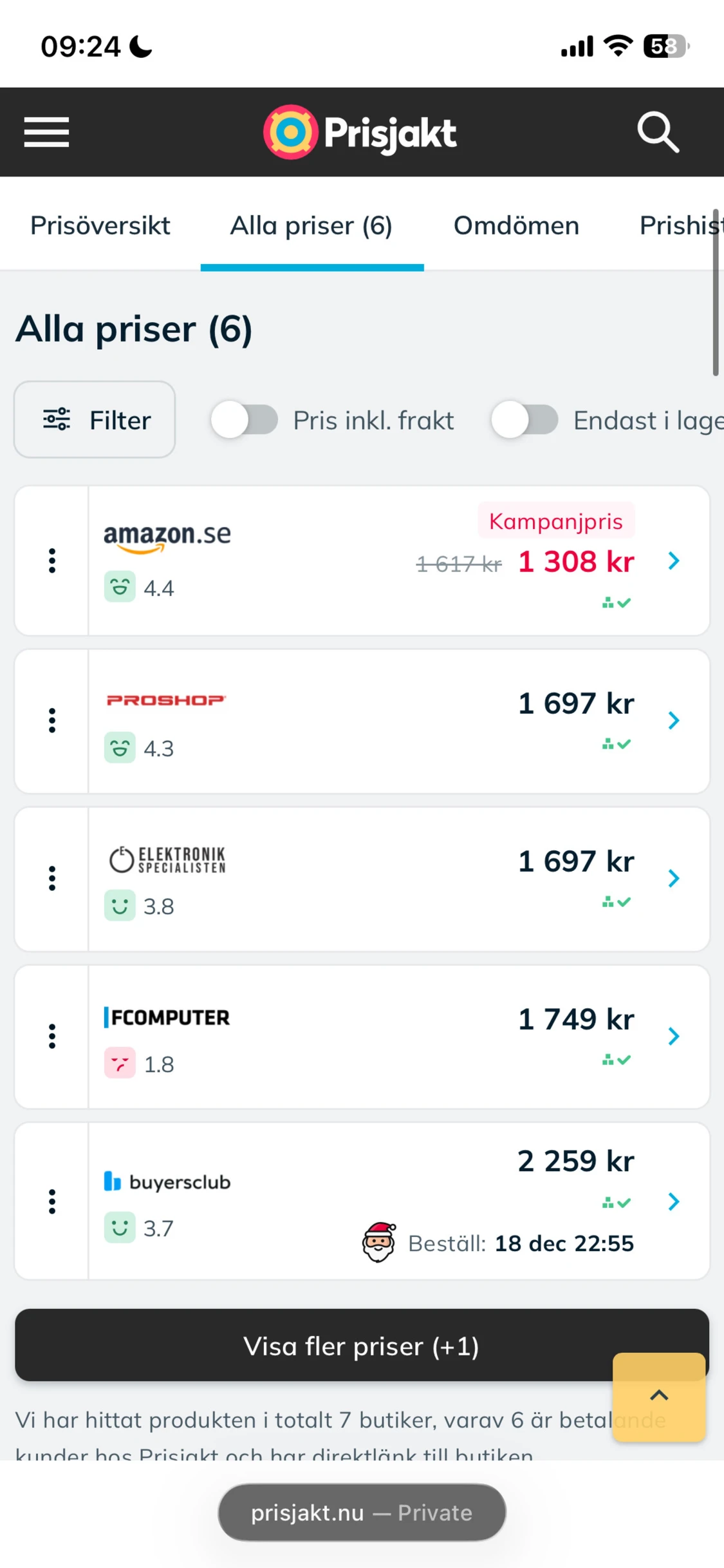 Gaming monitor 170hz Msi G244F - 3