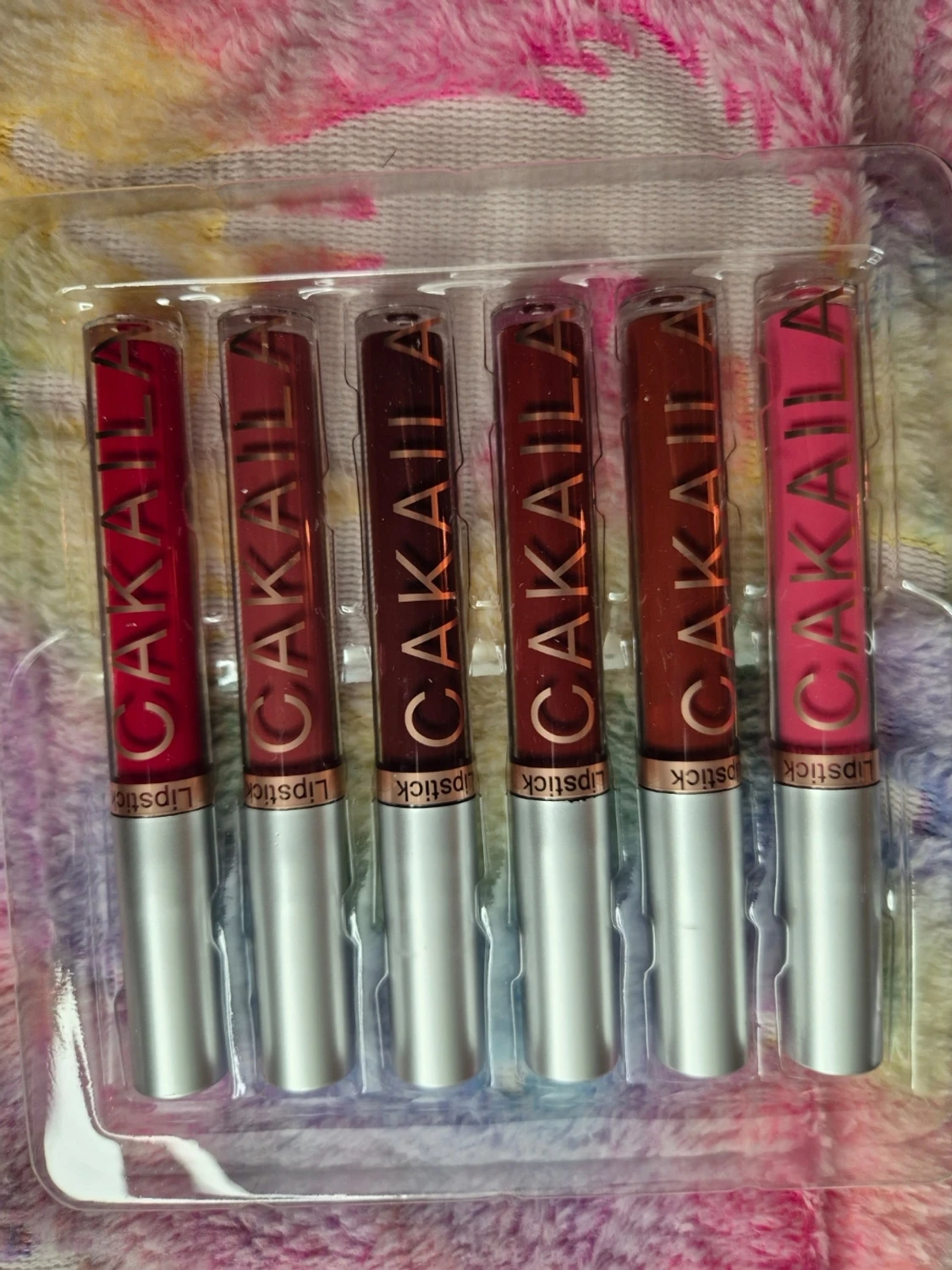 CAKAILA 6-pack matta läppstift - 1