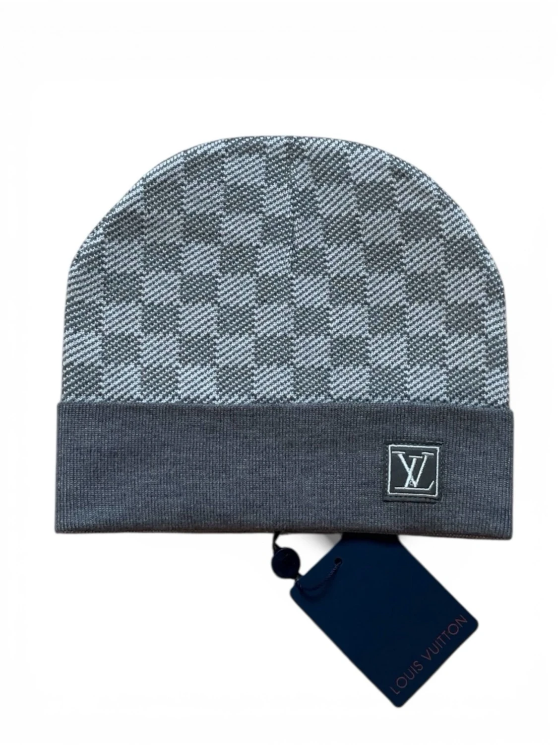 Grå rutig mössa från Iv - 2