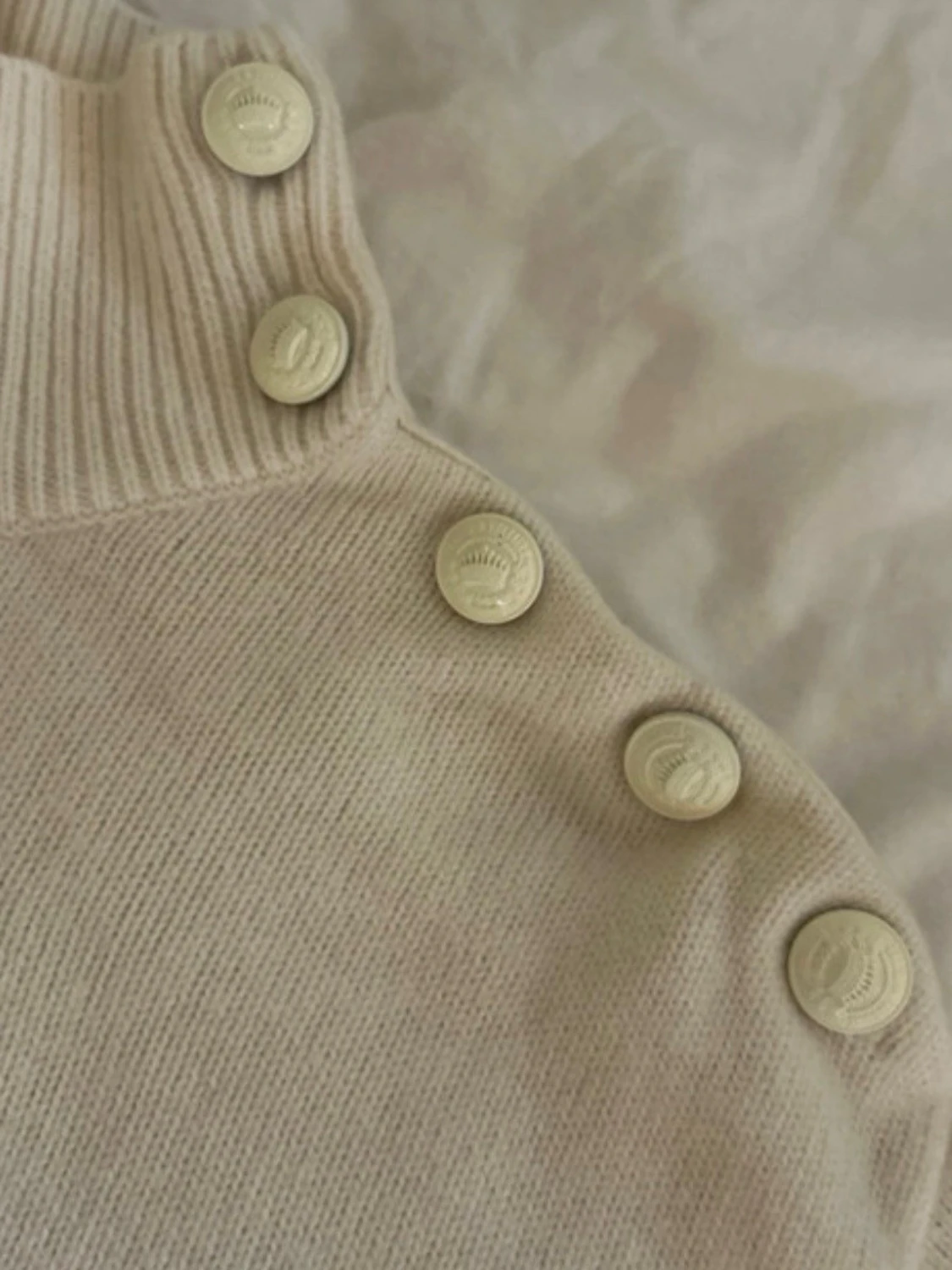 Krämvit stickad tröja Zadig & Voltaire - 2