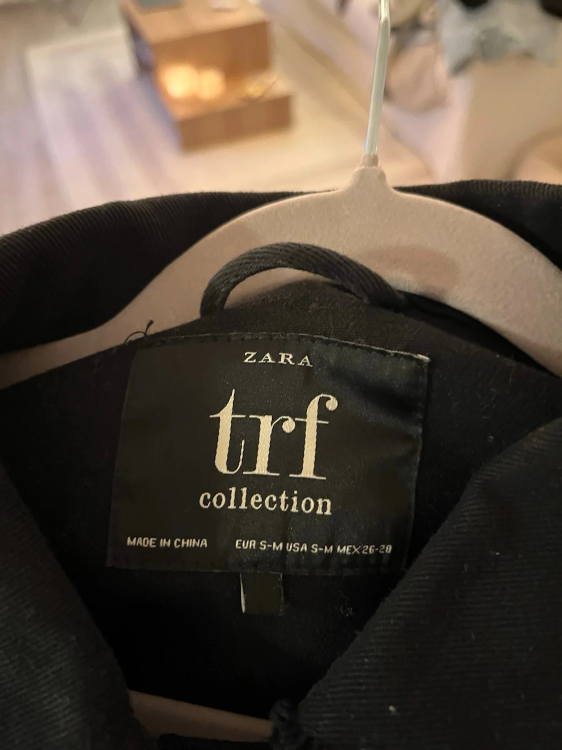 Svart overshirt från Zara TRF - 2