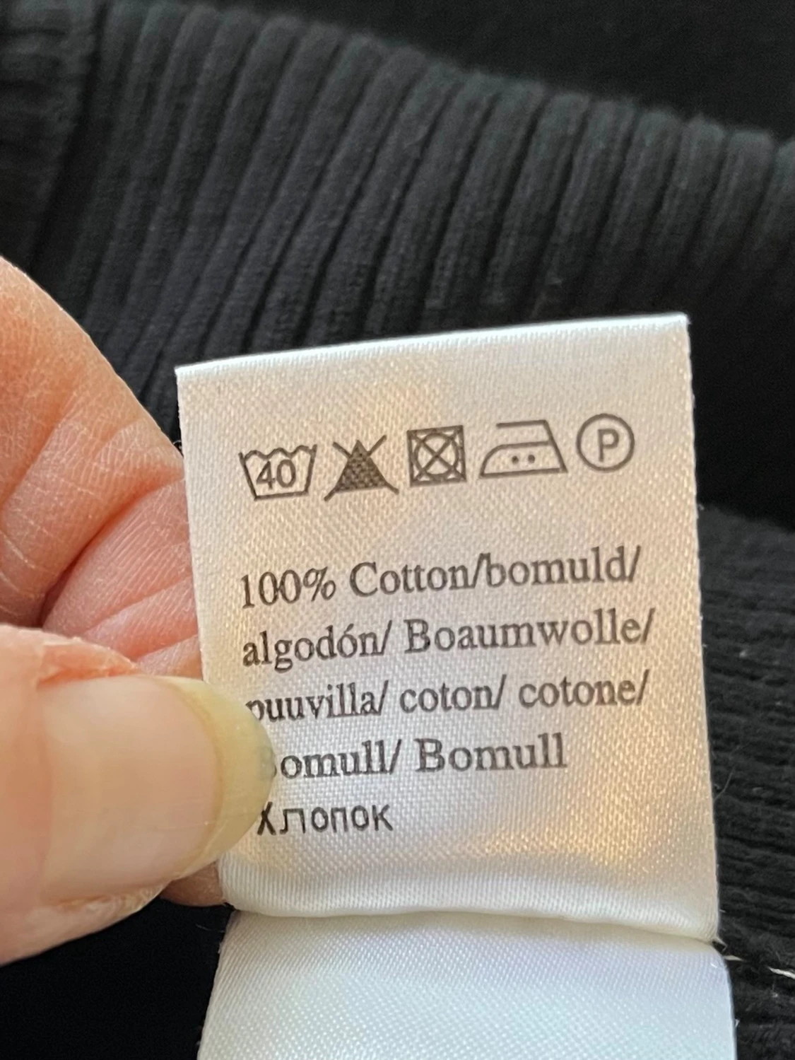 Svart kofta från b.young i bomull - 2