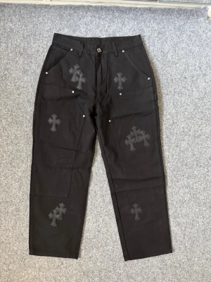 Chrome hearts black baggy jeans - Brand new, true to size M 32 size