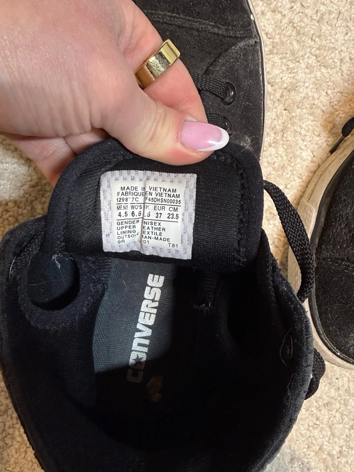 Svarta Converse Chuck Taylor sneakers - 5