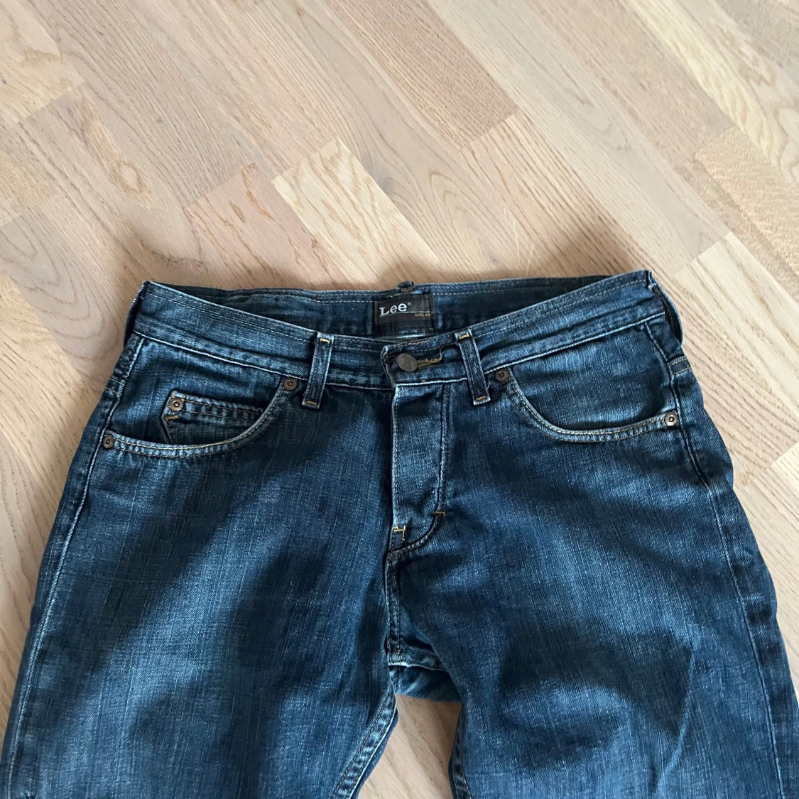 Mörkblå jeans från Lee - 1