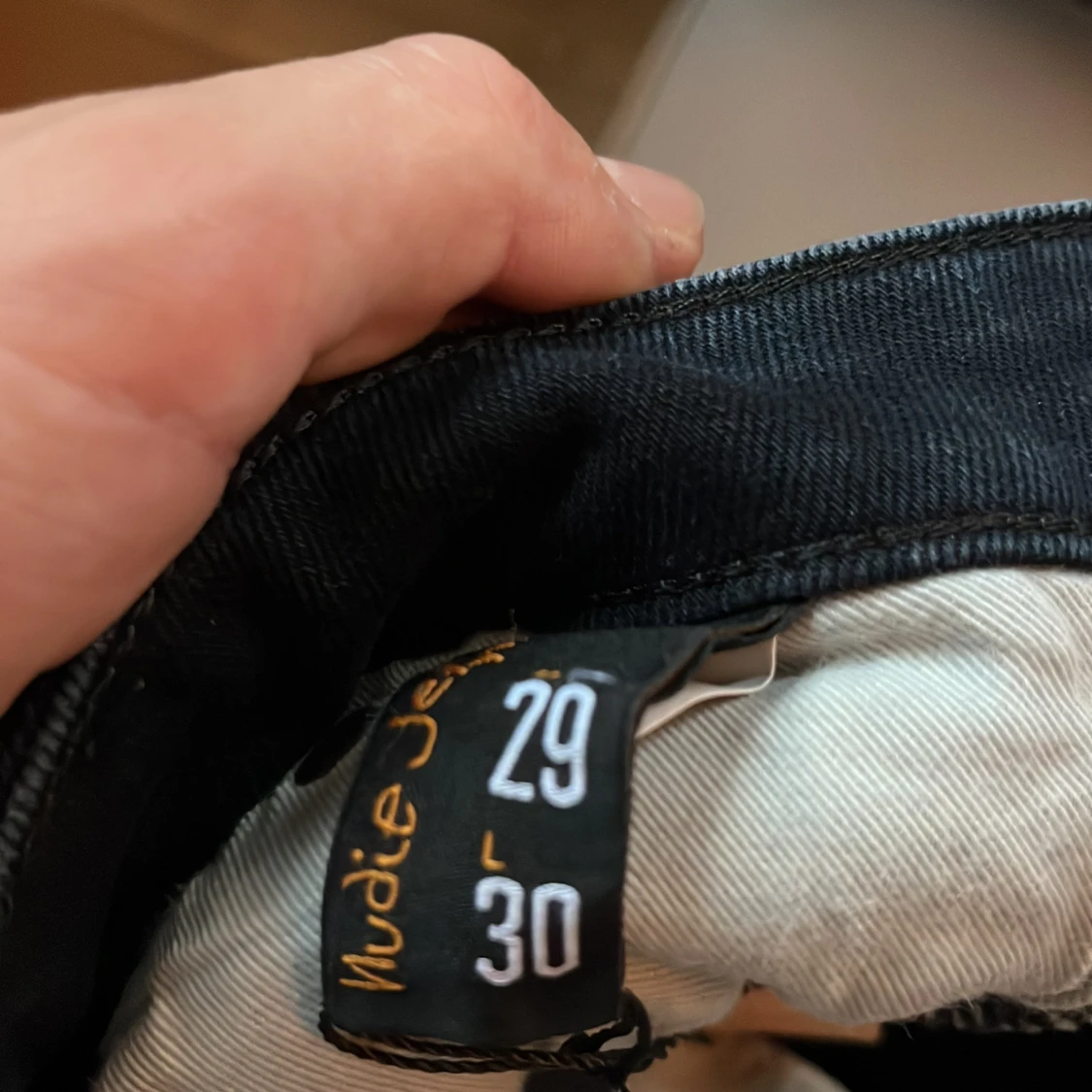 Svarta jeans från Nudie Jeans, 29/30 - 2