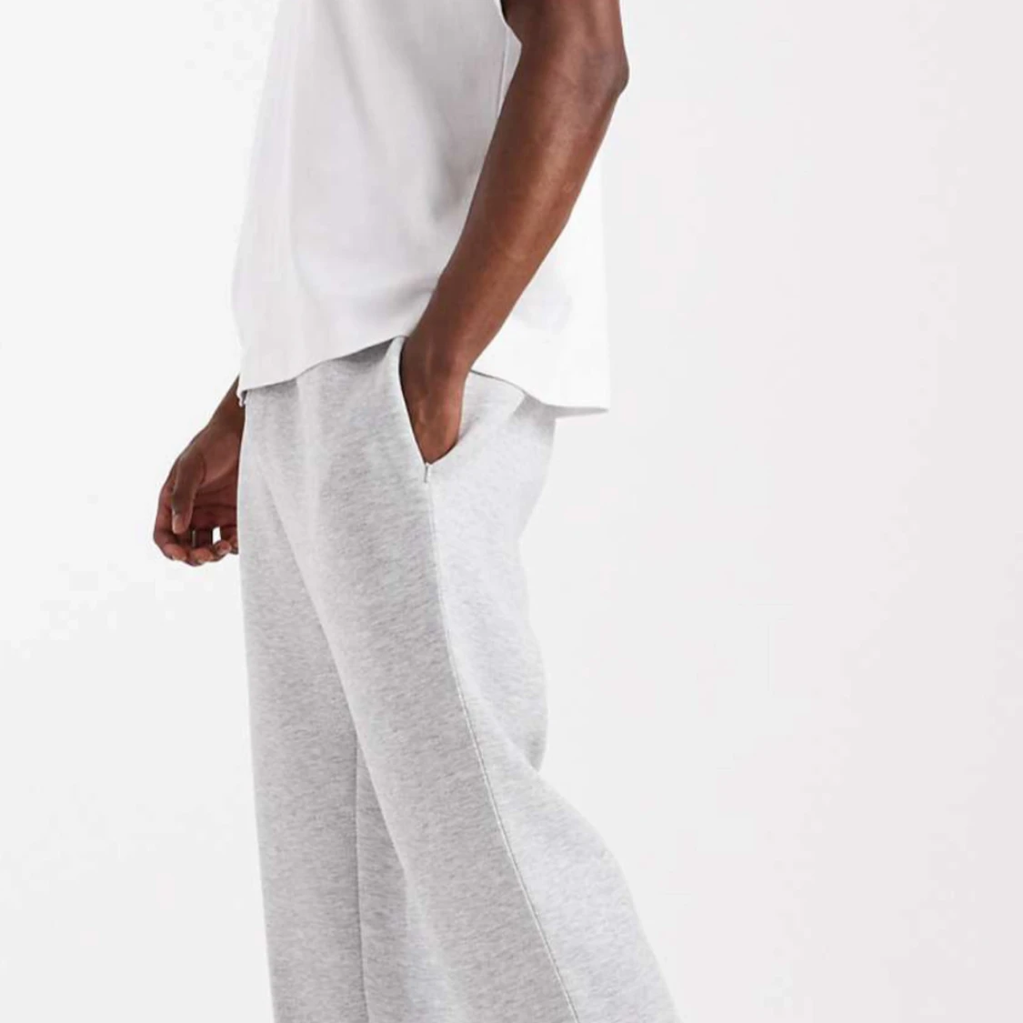 Grå mjukisbyxor Jack & Jones M - 1