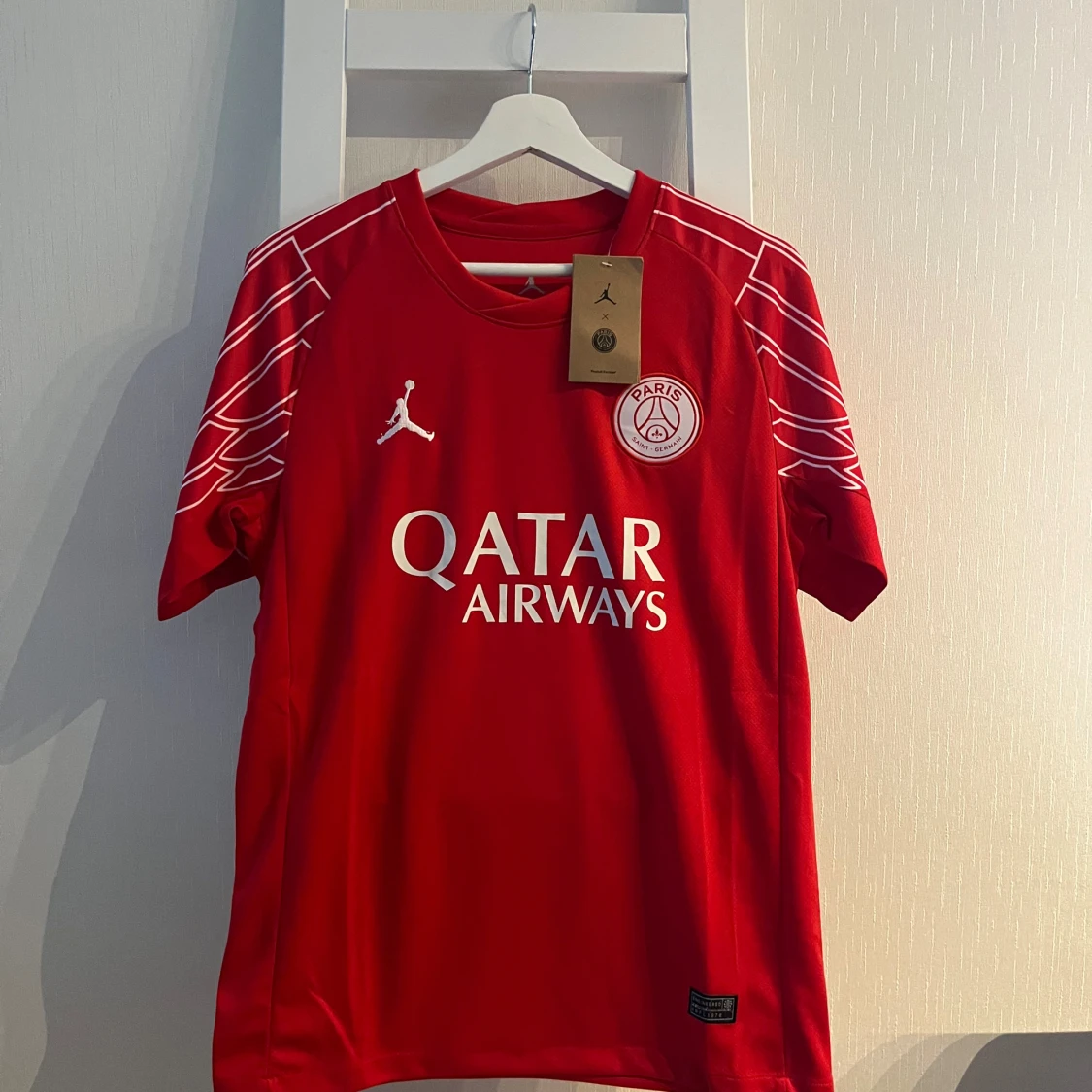 Röd PSG fotbollströja Jordan S