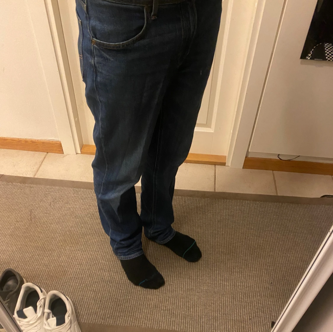Blå jeans från Lee straight fit - 3