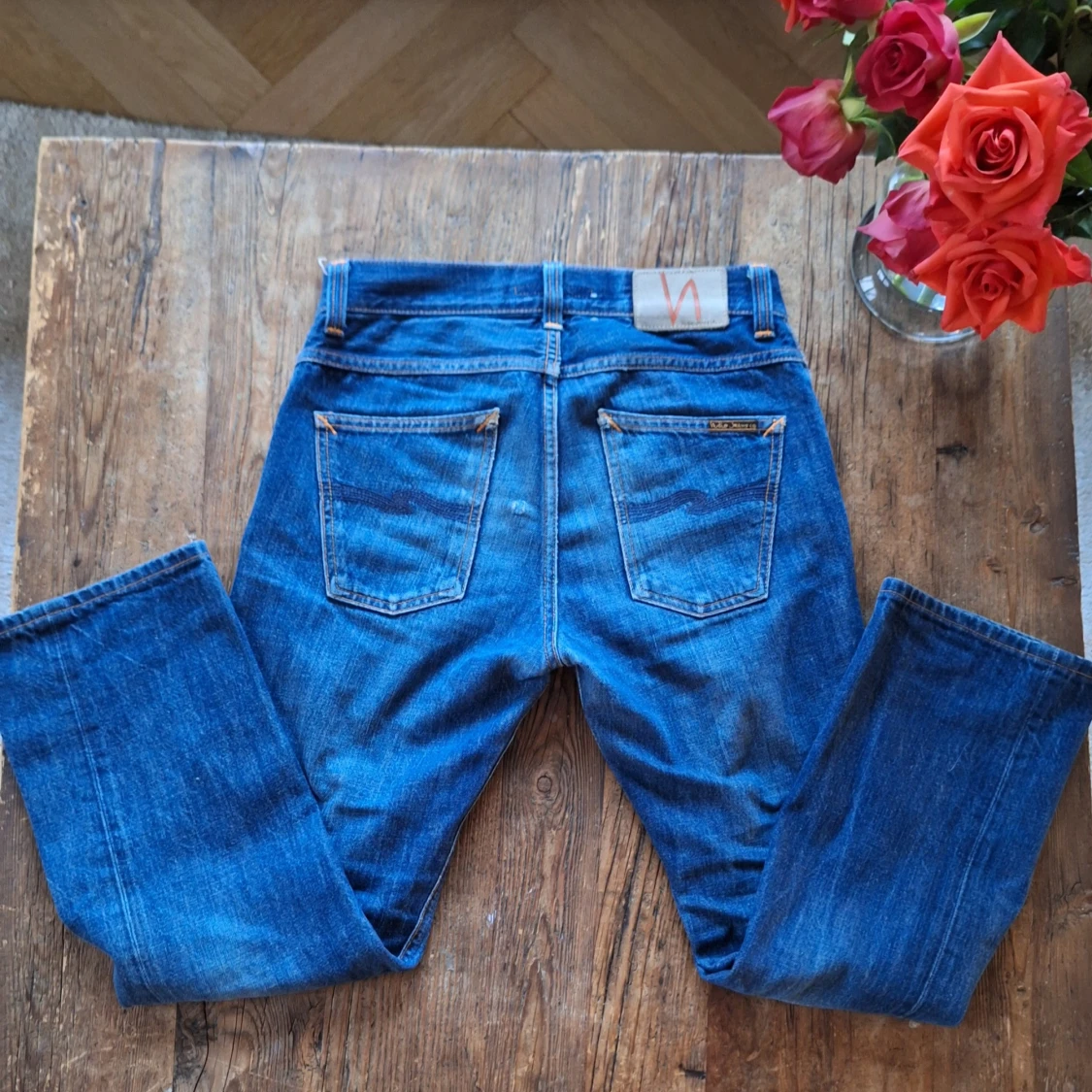 Blå jeans från Nudie Jeans, 27/30 - 4