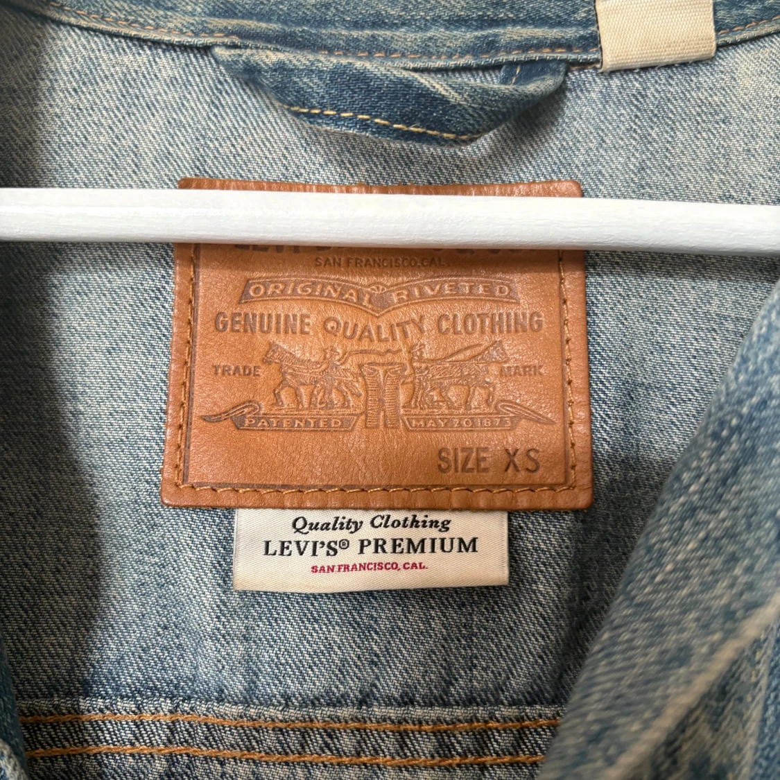 Blå Levi’s jeansjacka - 2