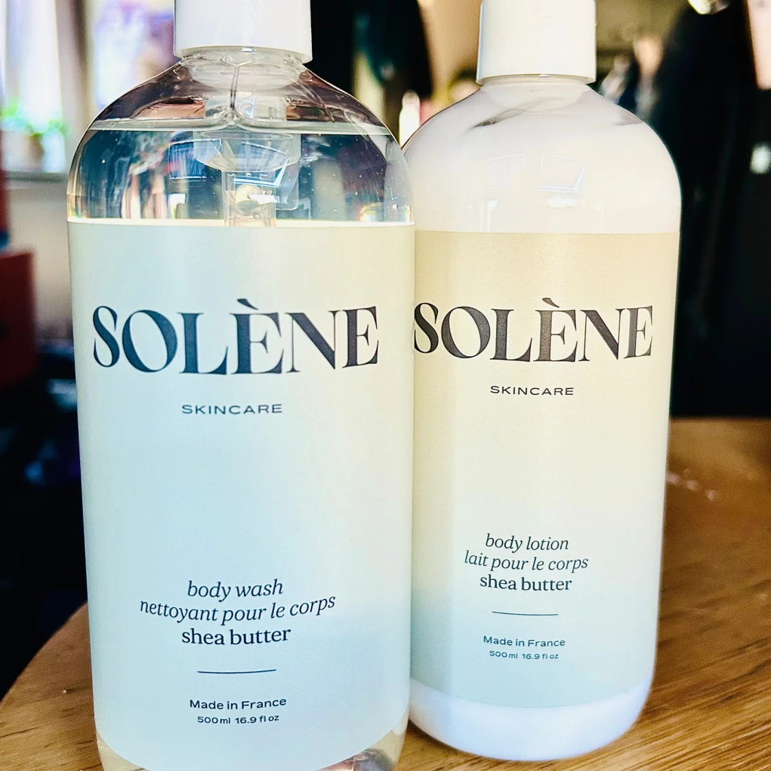 Body Wash & Body Lotion från Soléne Skincare!