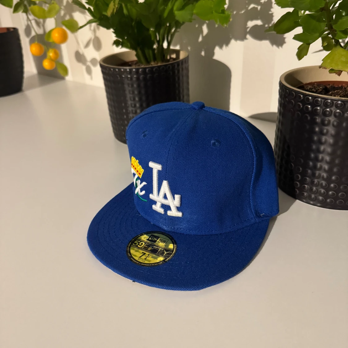Blå LA Dodgers keps från New Er