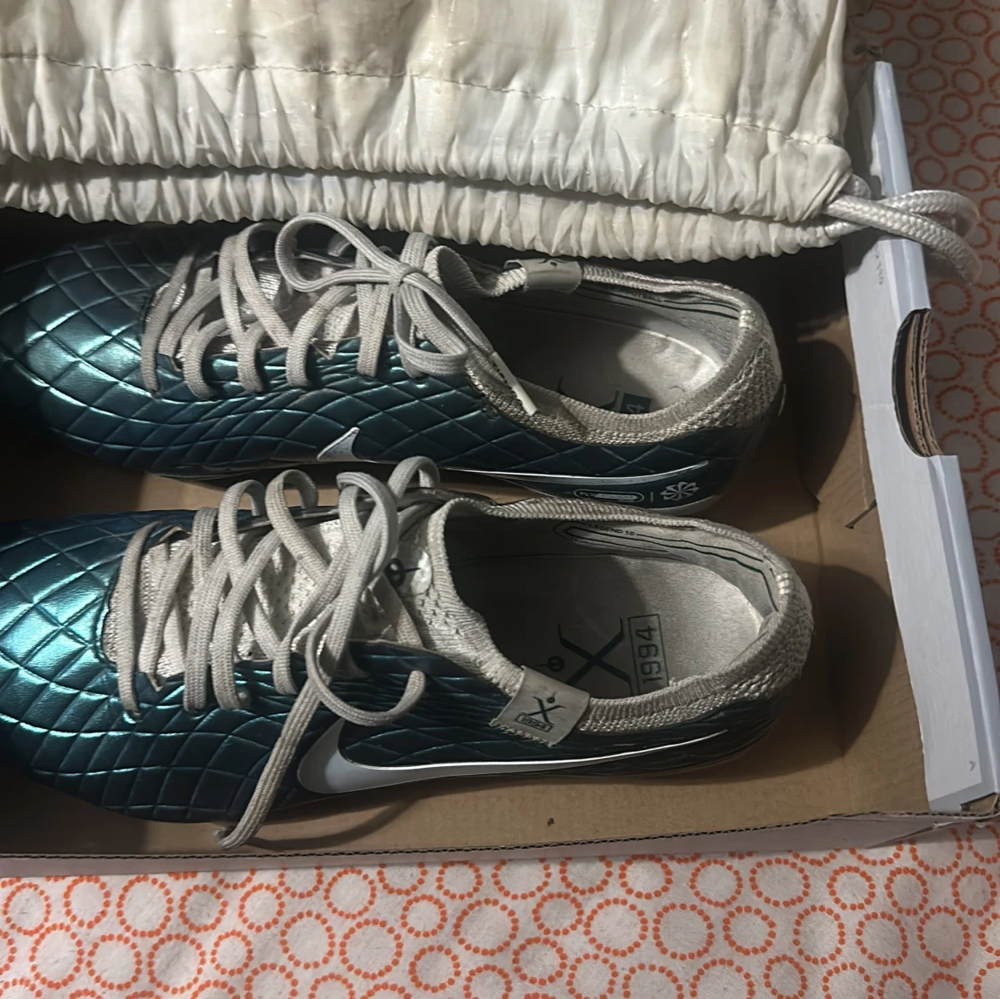 Nike X 1994 blå fotbollsskor - 2