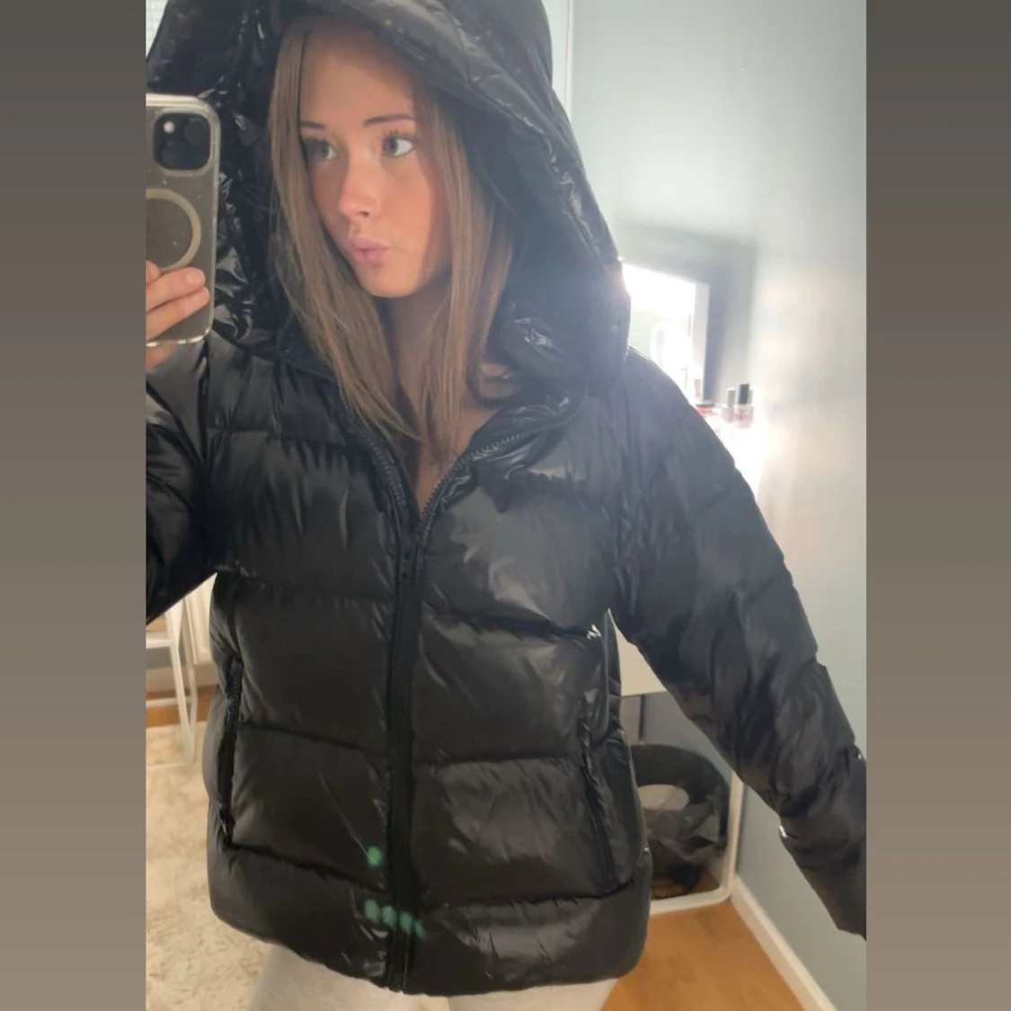 Intressekoll!❤️ Svart vinterjacka