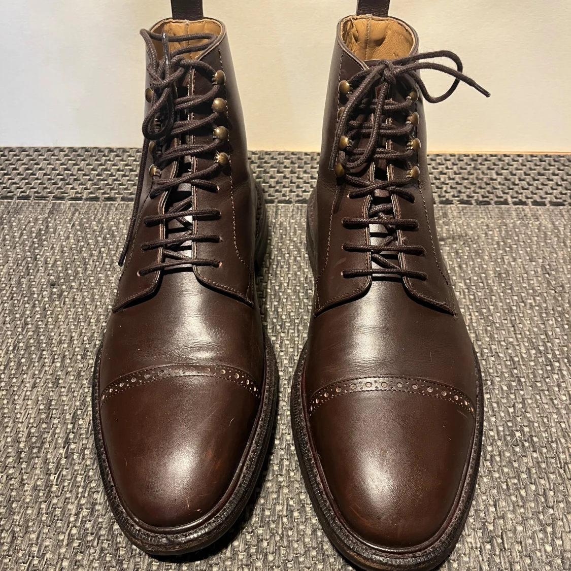 Myrqvist - Bruna klassiska läderkängor - 1