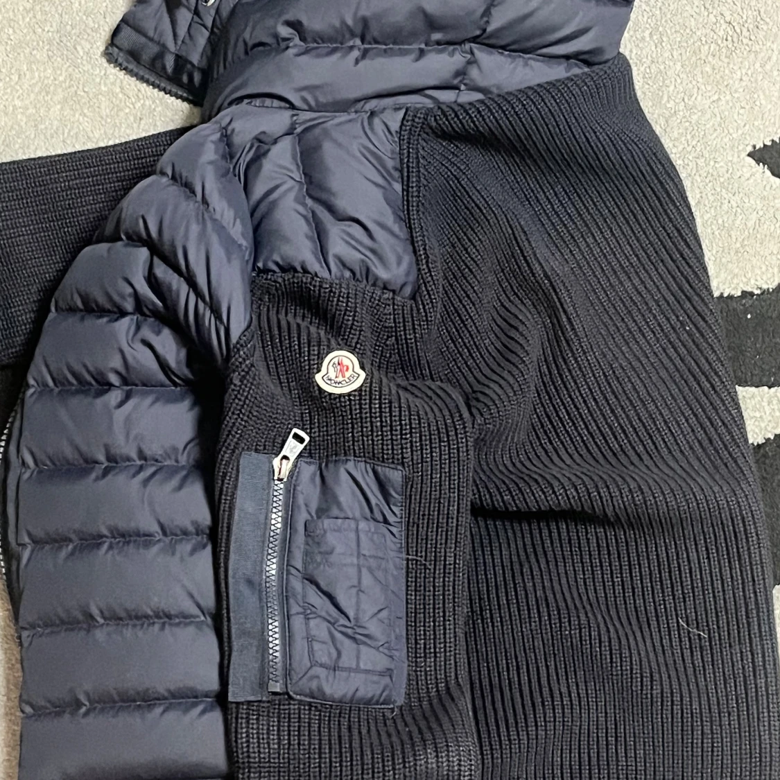 Mörkblå dunväst från Moncler - 2