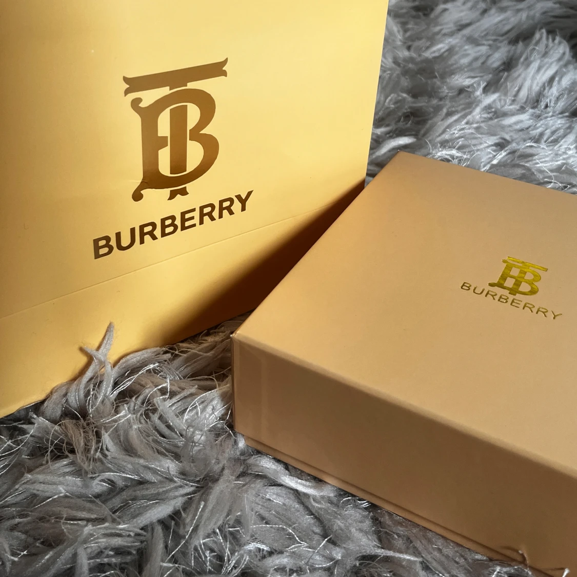 Vändbar burberry läder bälte  - 3