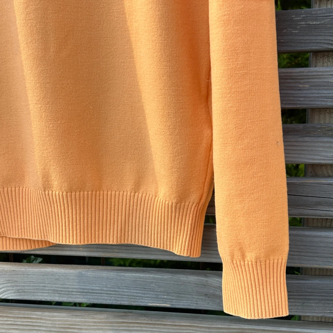 Orange stickad tröja från Stone Island - 3