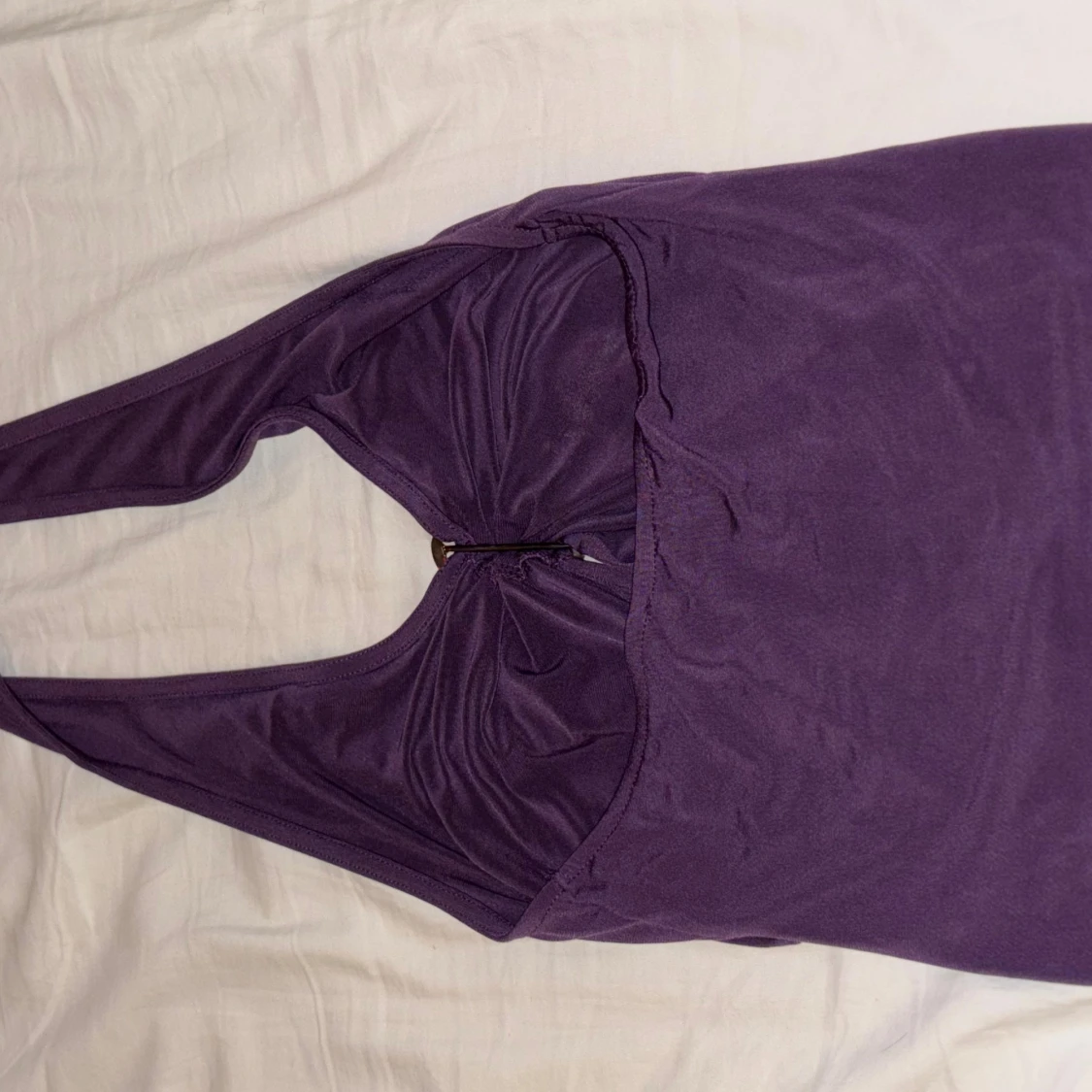 Lila halterneckklänning Silence + Noise - 3