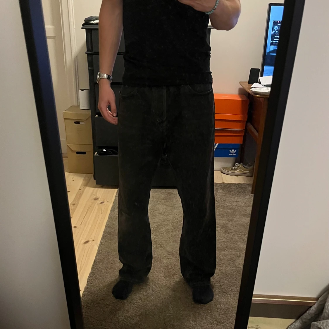 Weekday |Space relaxed straight jeans | 32/32 - 3