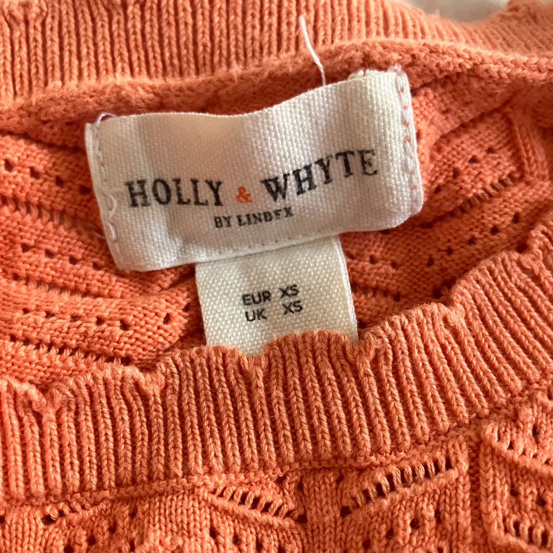 Orange volangtopp Holly & Whyte( Lindex) XS - 3