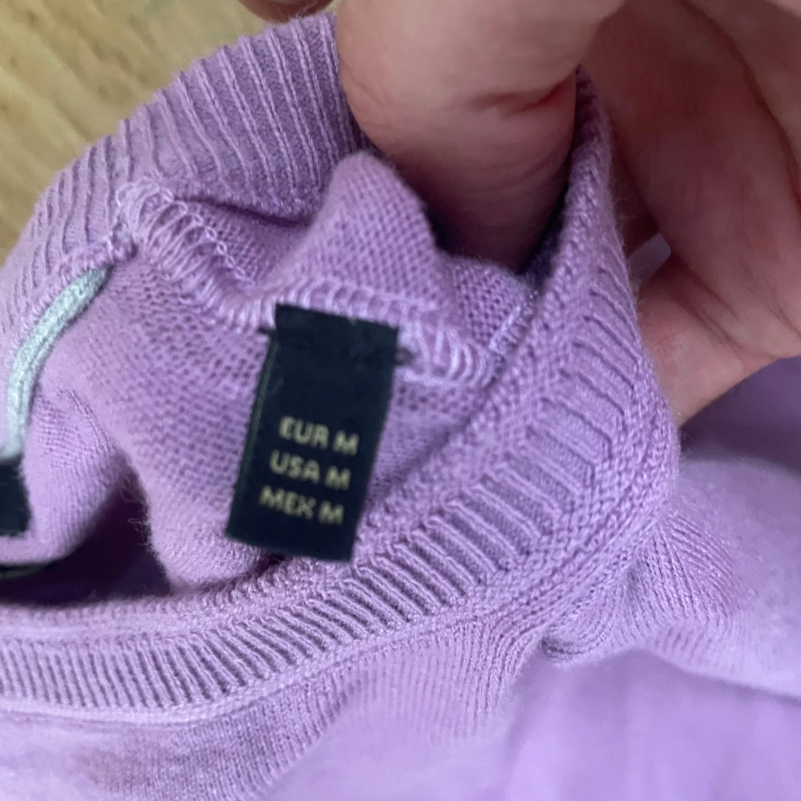 Lila pullover Massimo Dutti - 1