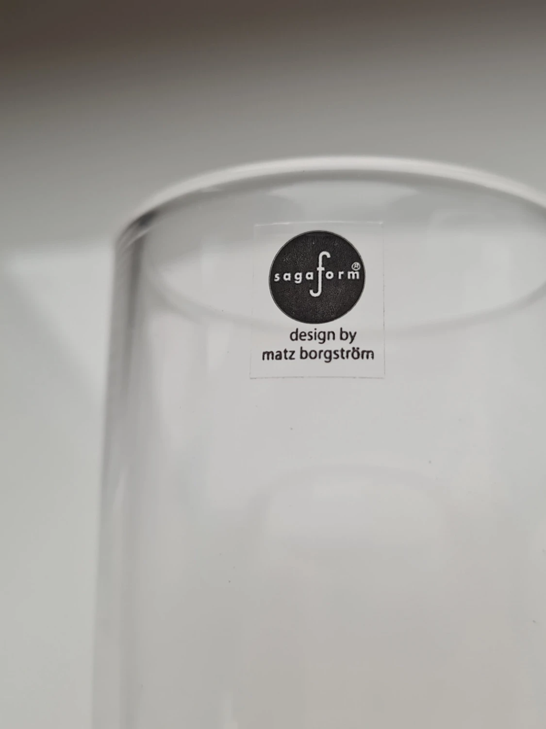 Sagaform färgglada glas designade av Matz Borgström - 2