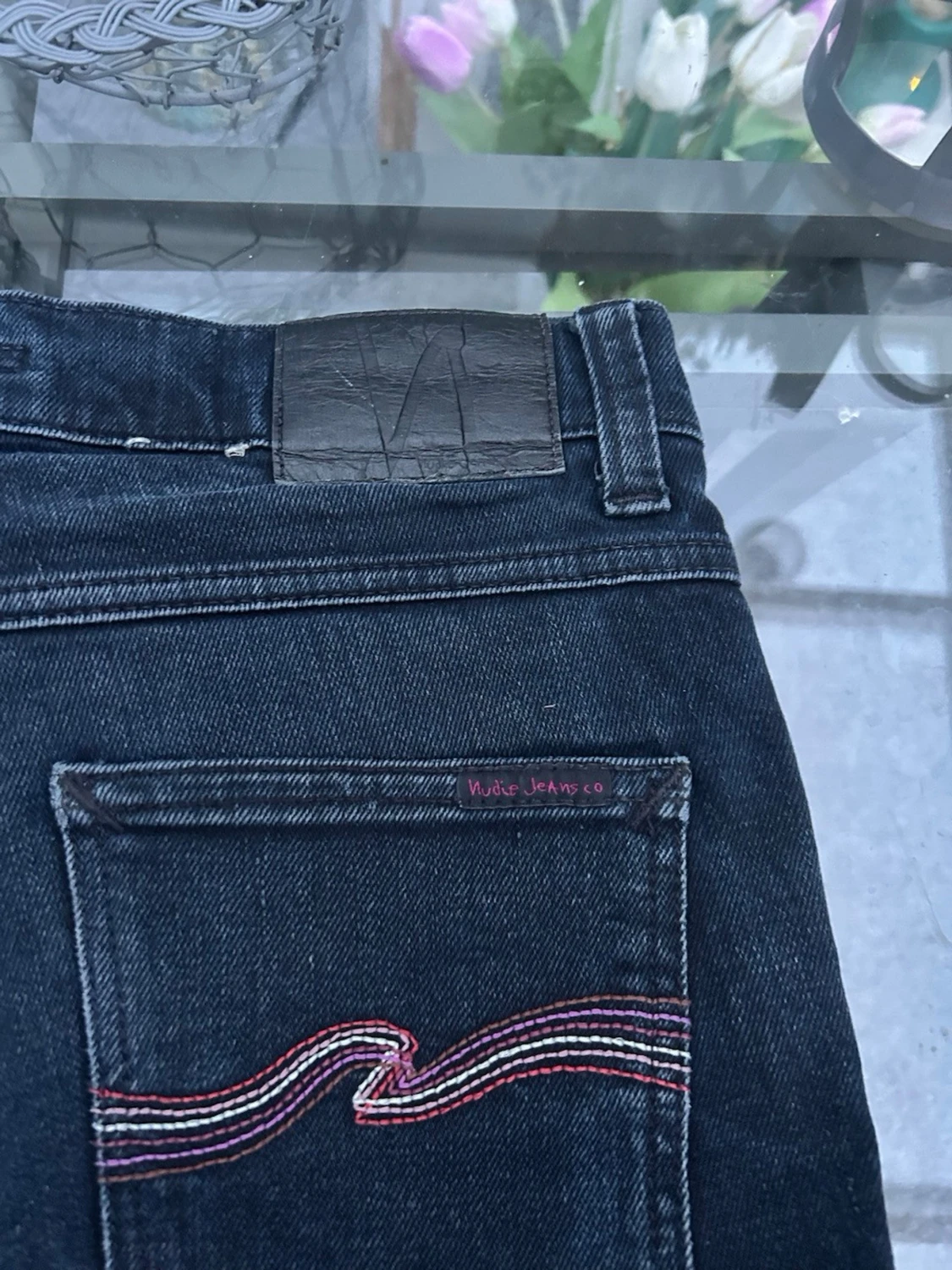 Nudie Jeans Lean Dean – dark raw denim (W32 L32) - 3