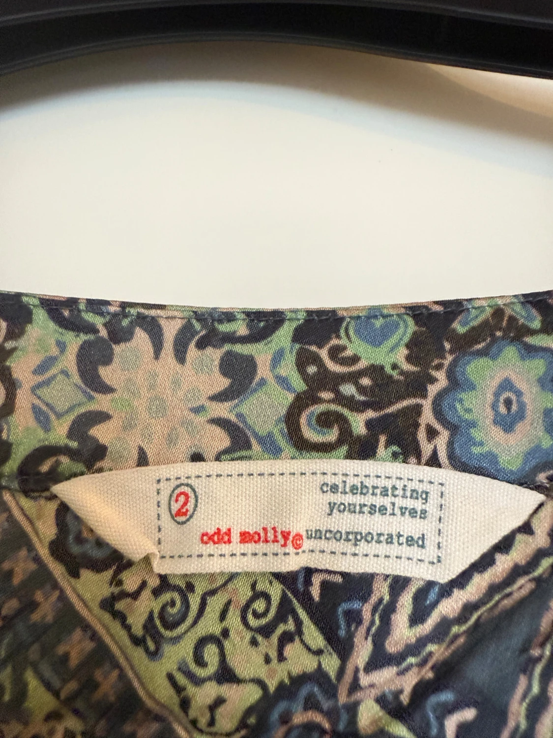 Mönstrad långklänning Odd Molly - 1