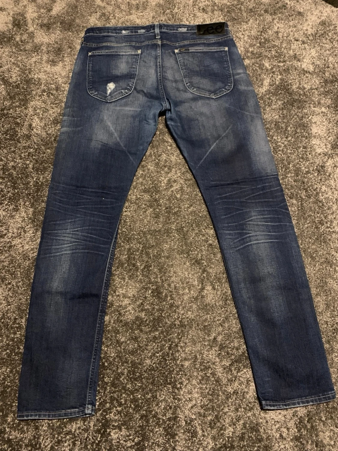 Blå skinny jeans från Lee - 2