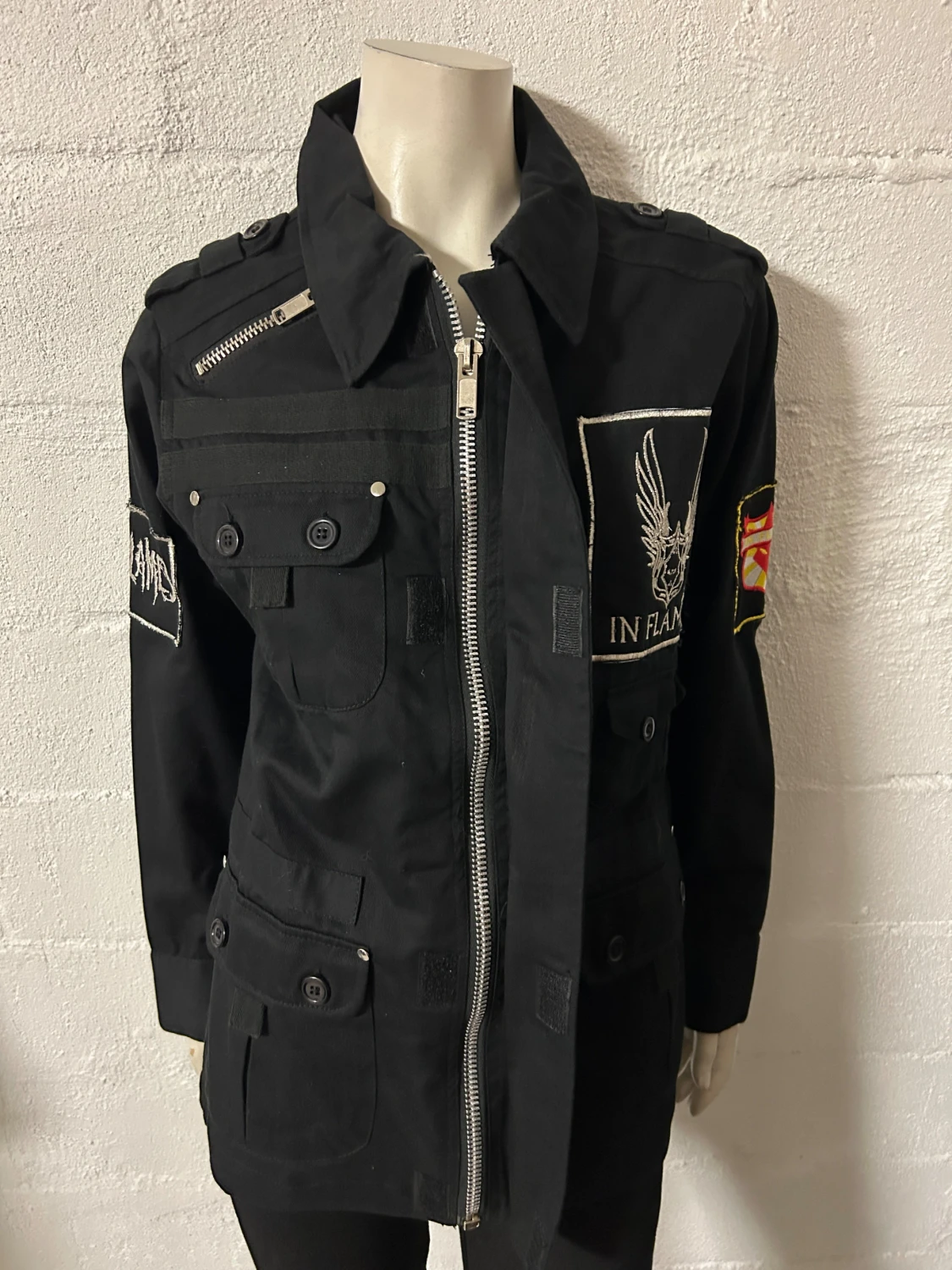 Jacka In flames storlek L. - 1