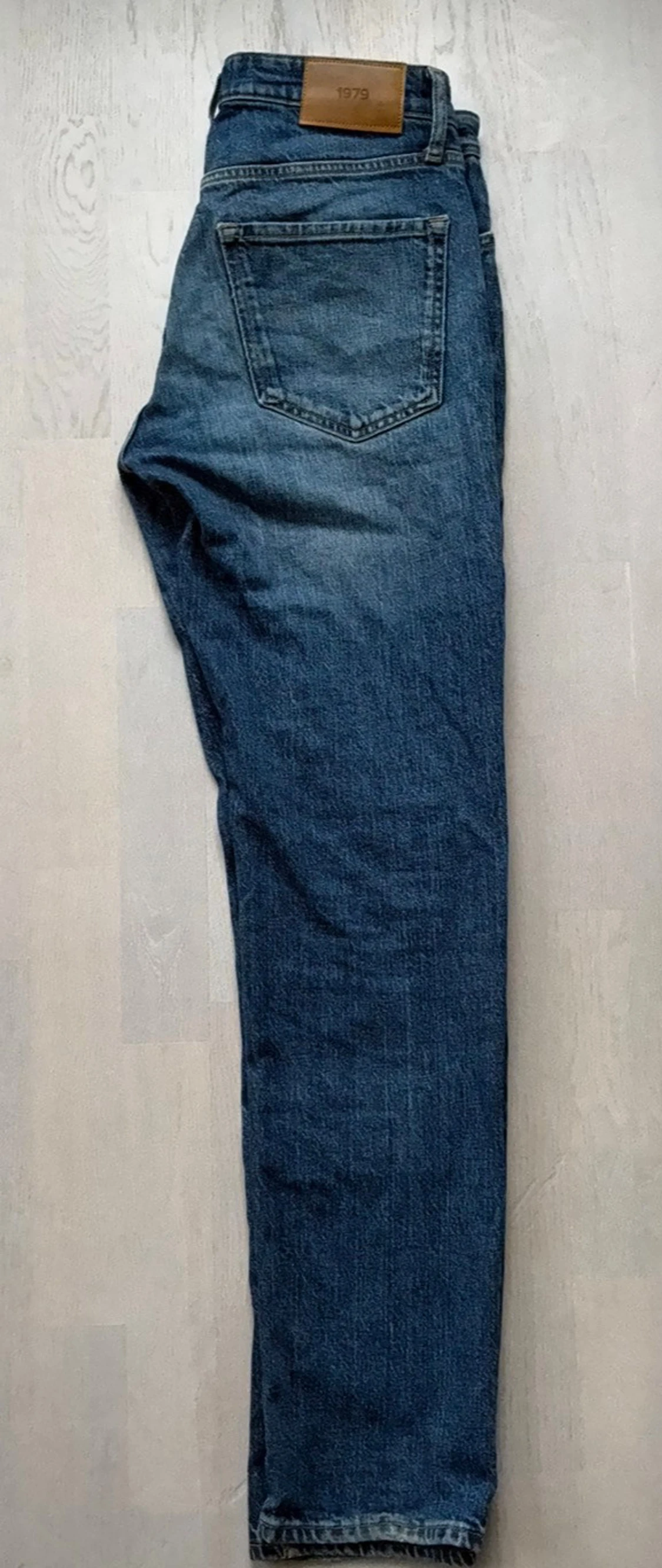 Blå jeansbyxor från Cubus, regular fit - 3